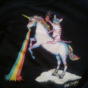 Size small rainbow party sweatshirt